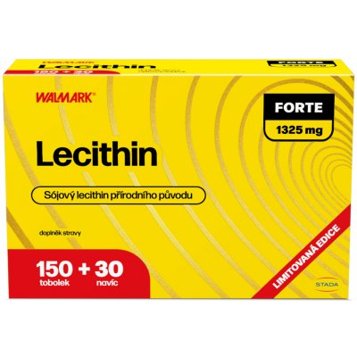 Walmark Lecithin Forte 1325mg 150+30 tablet Promo 2025 – Hledejceny.cz