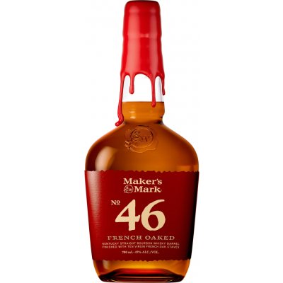 Maker's Mark 46 47% 0,7 l (holá láhev) – Hledejceny.cz