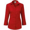 Dámská košile Malfini Style 218 3/4 rukávy MAL-2180713 červená