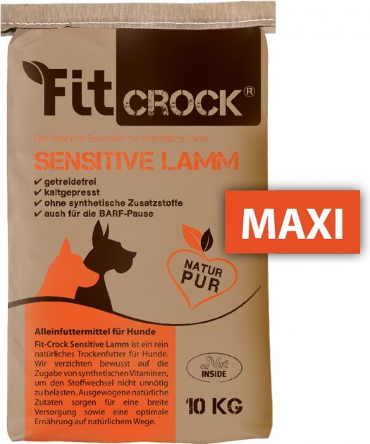 cdVet Fit-Crock Sensitive Maxi Jehněčí lisované za studena 10 kg