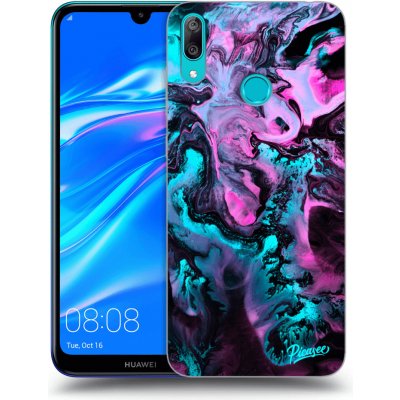 Pouzdro Picasee silikonové Huawei Y7 2019 - Lean černé – Zboží Mobilmania