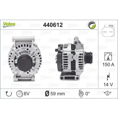 generátor VALEO 440612 – Zboží Mobilmania