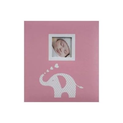 Dětské fotoalbum, 10x15, zasunovací KD-46200B Fibi 2 růžové – Zboží Mobilmania