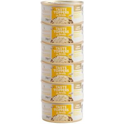 Applaws Dog Taste Toppers Broth Kuřecí prsa 6 x 156 g – Zboží Mobilmania