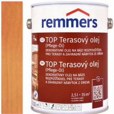 Remmers TOP terasový olej 2,5 l douglaska – Zboží Mobilmania