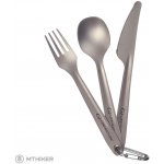 LifeVenture Superlight Titanium Cutlery Set – Zboží Dáma