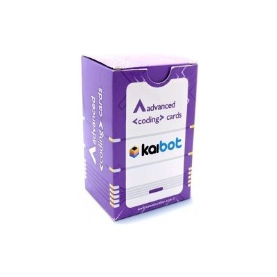 Kai´s Education KaiBot kódovací karty (rozšíření) KAI-ADVCARDS – Zboží Dáma