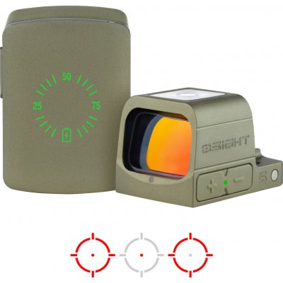 Osight reflexní S 2 MOA Olive Green – Zbozi.Blesk.cz
