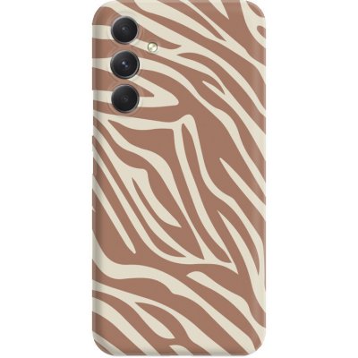 Matný kryt do Samsung Galaxy A25 5G Zebra Mocha Mousse beż – Hledejceny.cz