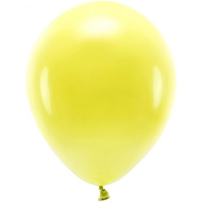 EKO balónek pastelový ŽLUTÝ 26 cm
