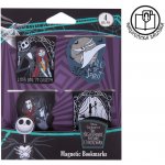 Colorino magnetická záložka, Tim Burton 1, 4 ks, mix motivů – Hledejceny.cz