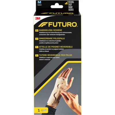 3M FUTUROM 47854DABI zápěstni bandáž s oboustrannou dlahou M 1 KUS – Hledejceny.cz