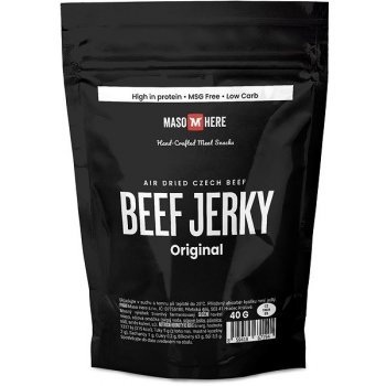 Maso Here Hovězí jerky originál 40 g