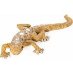 EUROFIRANY DEKORAČNÍ FIGURKA GATOS 25X11X5 CM ZLATÁ – Hledejceny.cz