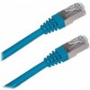 síťový kabel XtendLan PK_6ASFTP020blue Patch, Cat 6A, SFTP, LSFRZH, 2m, modrý