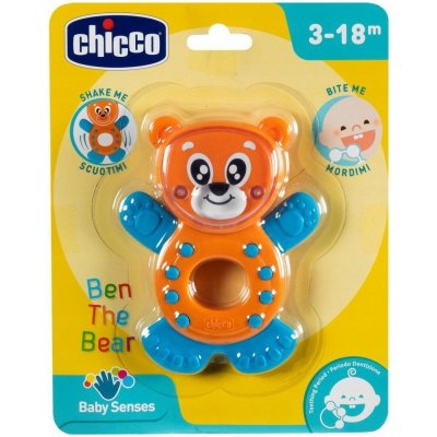 CHICCO Chrastítko BEN Bear – Zboží Mobilmania