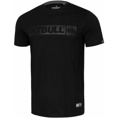 PitBull West Coast pánské triko ALL BLACK HILLTOP 190 černé – Zboží Mobilmania