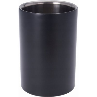 Tomado Stojan na víno COOLER nerezová ocel černá 18 cm – Zbozi.Blesk.cz