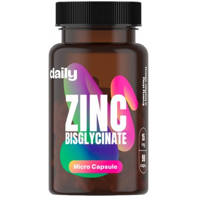 Daily Zinc Bisglycinate 90 kapslí – Hledejceny.cz