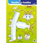 Baloušek vystřihovánka Ovečka a kozička BV042 62709 – Hledejceny.cz