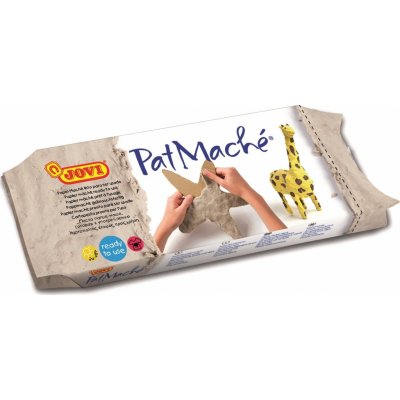 Jovi Modelovací hmota Patmaché samotvrdnoucí obsahuje papírovou drť 170 g – Sleviste.cz