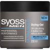 Přípravky pro úpravu vlasů Syoss Men/Ultra Hold Styling Gel pro ultra silnou fixaci vlasů 200 ml