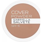 Gabriella Salvete Cover Powder kompaktní pudr s vysoce krycím efektem SPF15 04 Almond 9 g – Zboží Dáma