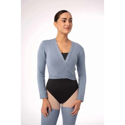 Intermezzo Felisa Bamboo collection svetřík 6642 pastelová modrá – Zboží Mobilmania
