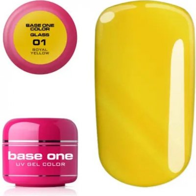 Silcare UV gel Base One Color Royal Yellow 01 5 g
