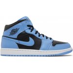 Air Jordan Jordan 1 Mid University Blue Black – Zboží Mobilmania