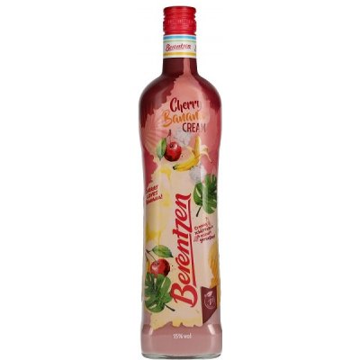 Berentzen Cherry Banana Cream 15% 0,7 l (holá láhev) – Hledejceny.cz