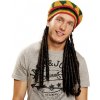 Karnevalový kostým Klobouk Čepice Rasta