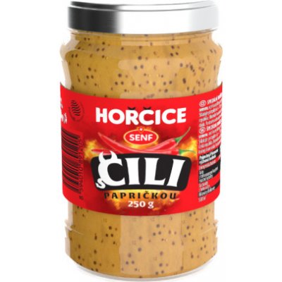 Senf Hořčice Čert 250g – Zboží Dáma