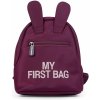 Dětský batoh Childhome My First Bag aubergine