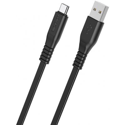 Borofone BX23 Wide Power - USB na typ C - 3A, 1m, černý