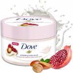 Dove Exfoliating Body Scrub Pomegranate Seeds & Shea Butter pečující tělový peeling 225 ml – Sleviste.cz