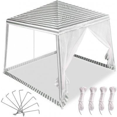 KIK KX4074 2,4 x 2,4 m bílý – Zboží Dáma
