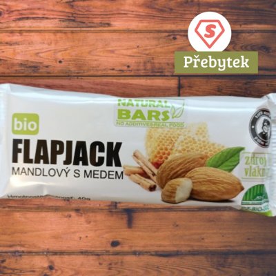 Natural Bars Bio FlapJack 40 g – Zboží Dáma
