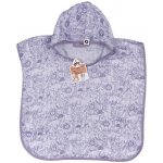 Kikko Bambusové mušelínové pončo 2 Colours Lavender Aura – Sleviste.cz