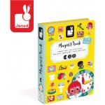 Janod magnetibook Hodiny – Zboží Mobilmania