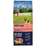 Ontario Adult Large Beef & Turkey 12 kg – Hledejceny.cz