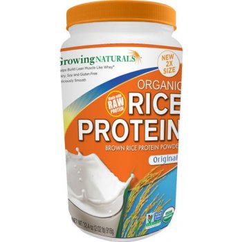 Growing Naturals Rice Protein Isolate Powder 459 g