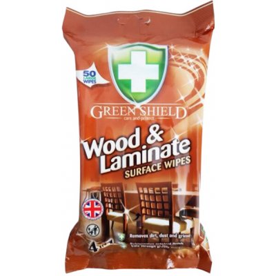 Green Shield Milene vlhčené ubrousky na dřevo a lamináty, 50 ks – Zboží Dáma