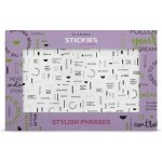 Glamora Vodolepka 27 STYLISH PHRASES SILVER – Hledejceny.cz