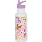 A Little Lovely Company nerezová láhev na pití 500 ml květinová zahrádka – Sleviste.cz
