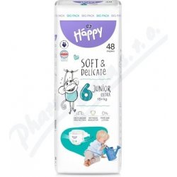 Happy Soft&Delicate 6 15+kg 48 ks