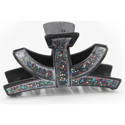 Skřipec na vlasy s barevnými glitry – Sleviste.cz