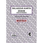 Baloušek Tisk ET450 Skladová karta zásob oboustranná A5 – Zboží Dáma
