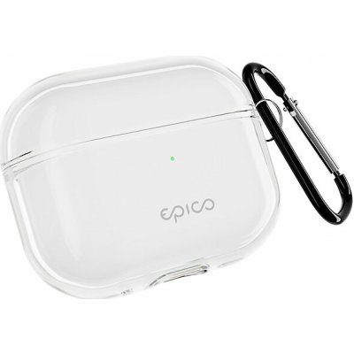 Epico Transparentní pouzdro s karabinou AirPods Pro 3 94411101000001 – Zboží Živě