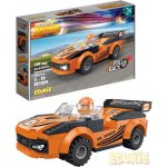 Edukie auto závodní oranžové na zpětný chod 119 ks – Hledejceny.cz